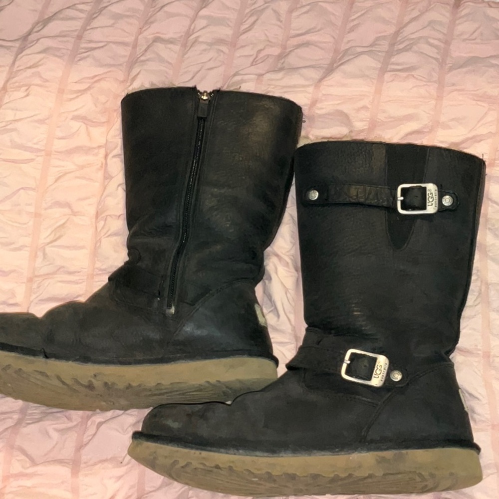 Black Ugg Kensington boots